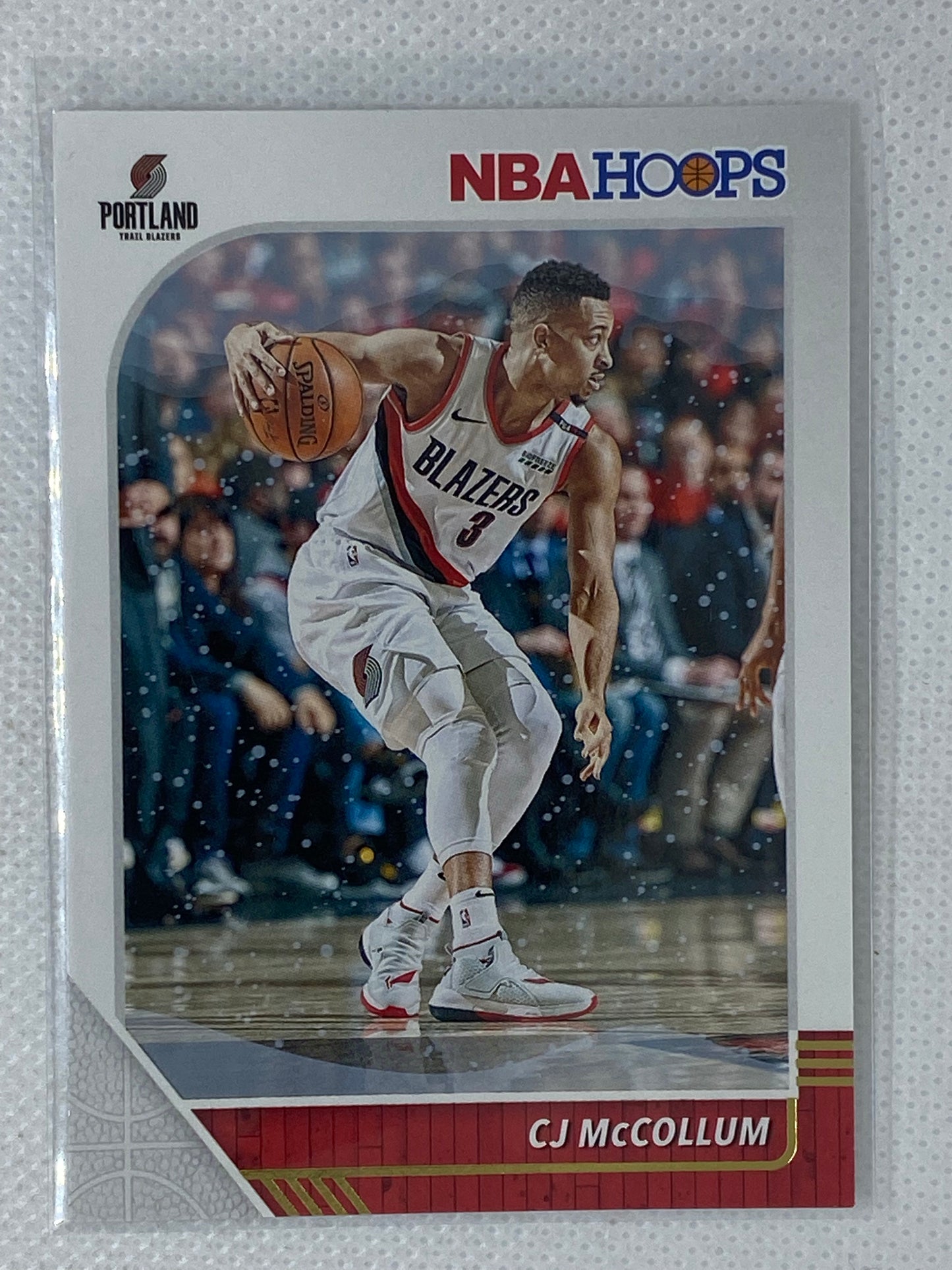 2019-20 Panini Hoops Winter #158 CJ McCollum Portland Trailblazers