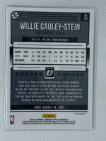 2018-19 Donruss Optic Basketball Checker Board Prizm #91 Willie Cauley-Stein SSP