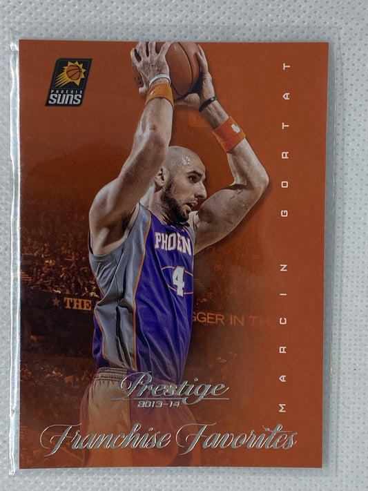 2013-14 Prestige Franchise Favorites Suns Basketball Card #24 Marcin Gortat