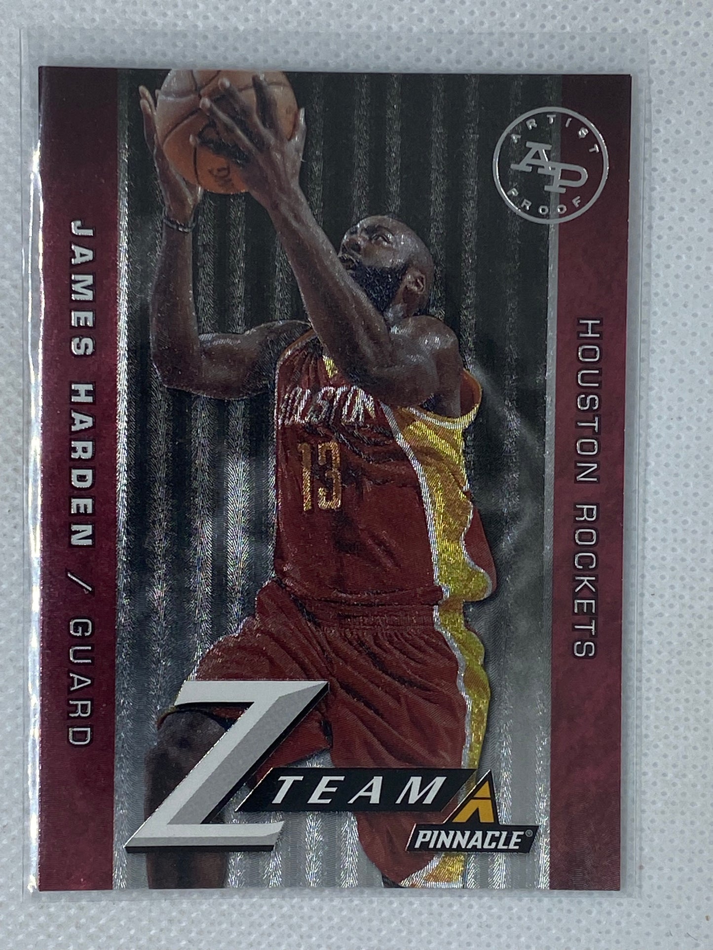 2013-14 Panini Pinnacle Z-Team Artist Proof James Harden #9