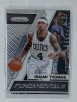 2017-18 Panini Prizm Isaiah Thomas Fundamentals #13 Cleveland Cavaliers