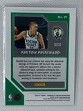 2020-21 Chronicles Threads Payton Pritchard RC #87 Boston Celtics Rookie