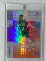 2017-18 Panini Status Jayson Tatum Orange Parallel RC Rookie - #148 SP