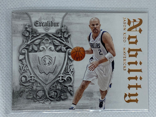 2014-15 Panini Excalibur Nobility Jason Kidd #25 HOF