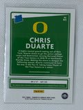 2021 Panini Chronicles Draft Picks Donruss Rated Rookie Chris Duarte #43