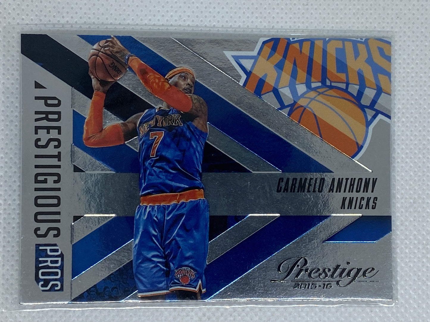 2015-16 Prestige Basketball Prestigious Pros #10 Carmelo Anthony