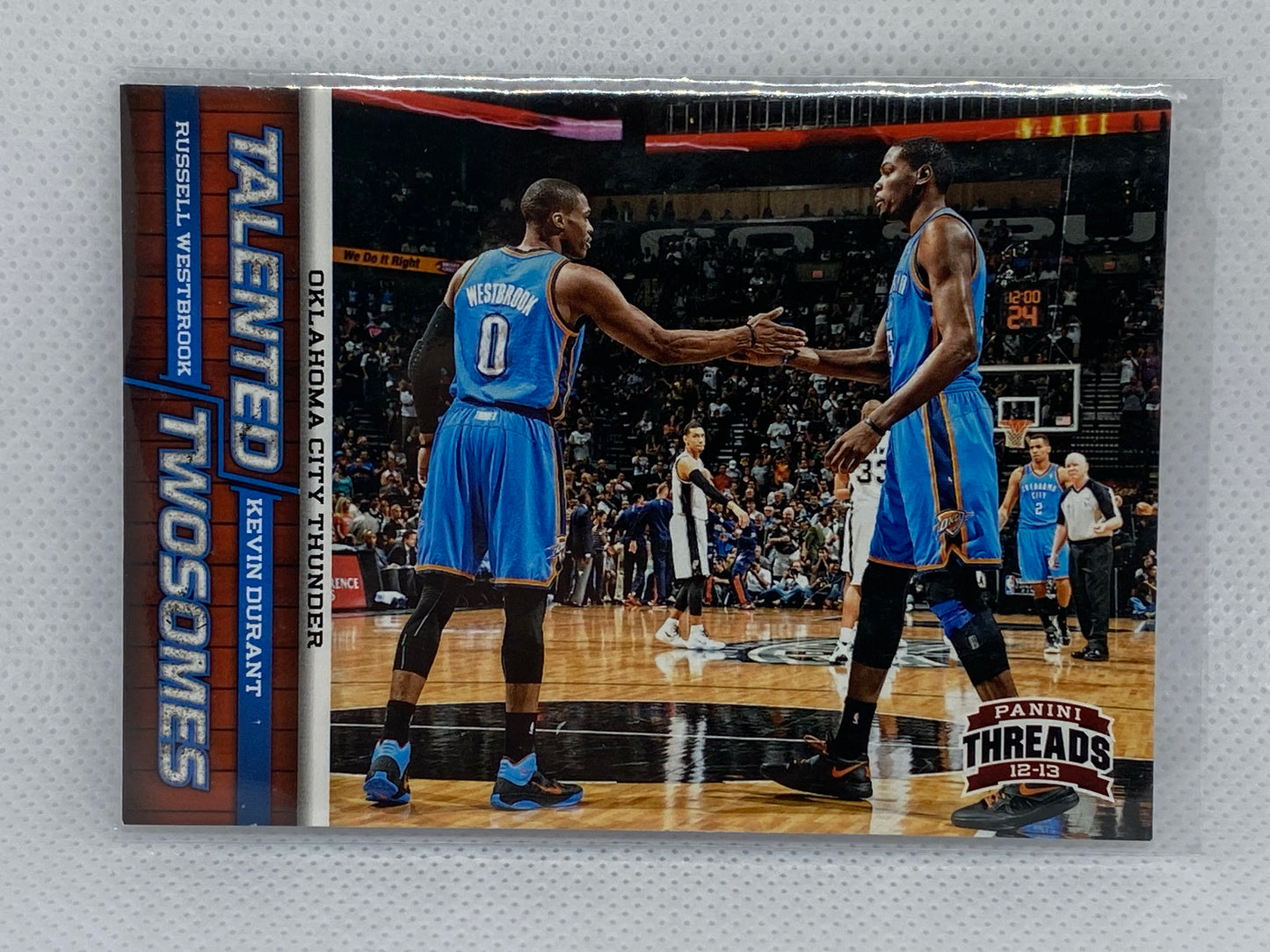 2012-13 Panini Threads Talented Twosomes #1 Kevin Durant/Russell Westbrook