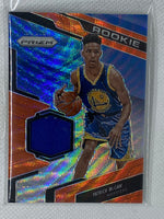 2016-17 Panini Prizm Jerseys Orange Wave /25 Patrick McCaw #30 Rookie RC