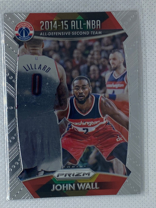 2015-16 Panini Prizm Basketball John Wall Washington Wizards #398 🏀🔥🏀