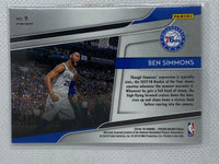 2018-19 Panini Prizm Get Hyped! Silver Prizm Ben Simmons #9