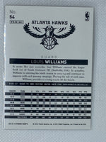 2013-14 Hoops Gold Atlanta Hawks Basketball Card #54 Louis Williams