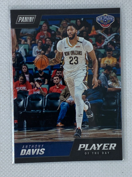 2018-19 Panini Player of the Day #3 Anthony Davis
