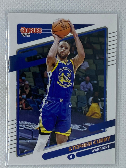 2021-22 Panini Donruss Base Stephen Curry #68 Golden State Warriors