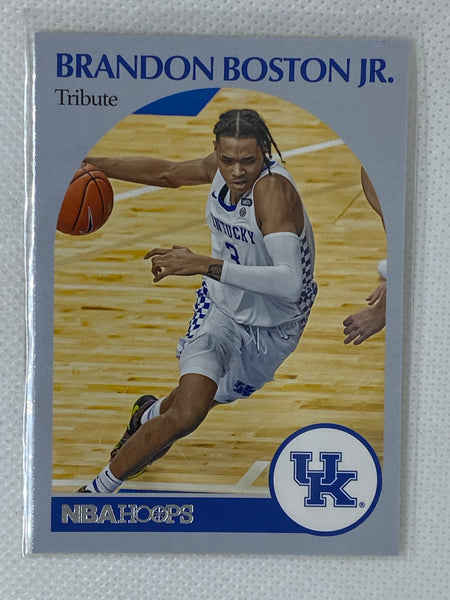 2021 Chronicles Draft Picks Brandon Boston Jr. RC Rookie #75 Hoops Tribute