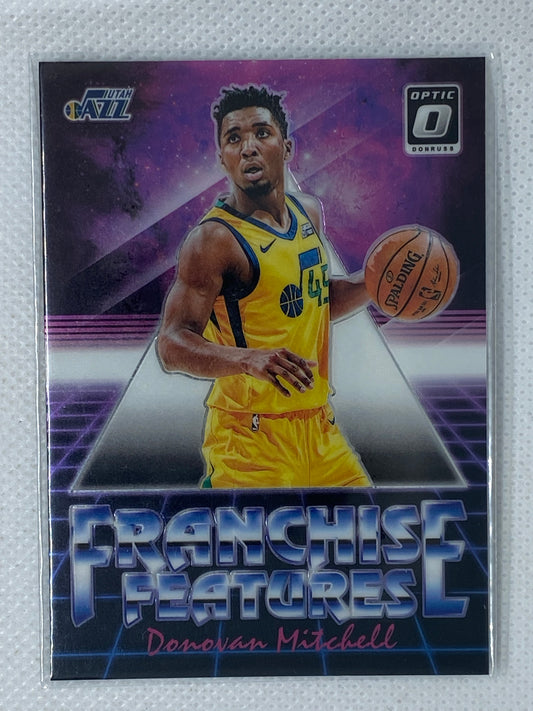 2018-19 Panini Donruss Optic Franchise Features Donovan Mitchell #29