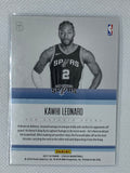 2017-18 Panini Status Kawhi Leonard #20 Symbols San Antonio Spurs