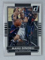 2014-15 Panini Donruss Manu Ginobili San Antonio Spurs #156