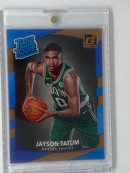 2017-18 Donruss Rated Rookie Jayson Tatum RC Boston Celtics #198