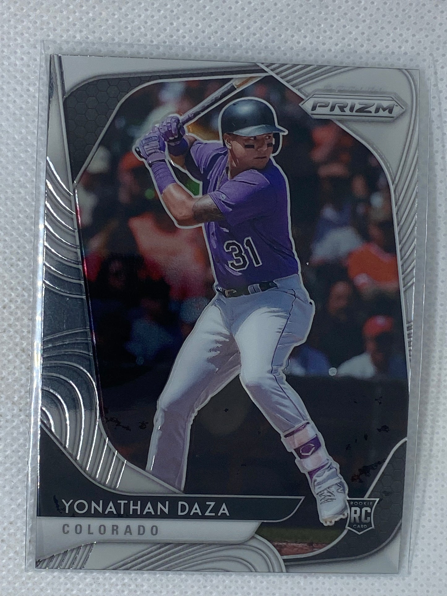 2020 Panini Prizm Yonathan Daza RC Rookie #13