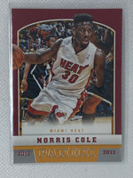 2012-13 Panini Miami Heat Basketball Card #278 Norris Cole Rookie
