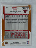 2008-09 Upper Deck MVP #201 Derrick Rose RC Rookie Bulls Pistons