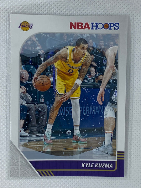 2019-20 NBA Hoops Winter Parallel Kyle Kuzma #88 Los Angeles Lakers SP