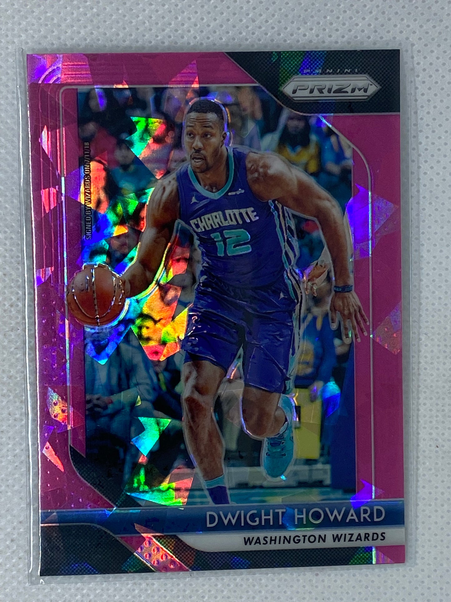 2018-19 Panini Prizm Basketball Pink Ice Prizm #293 Dwight Howard