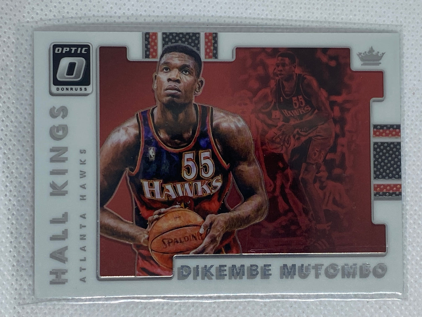 2017-18 Donruss Optic #22 Hall Kings Dikembe Mutombo Hawks