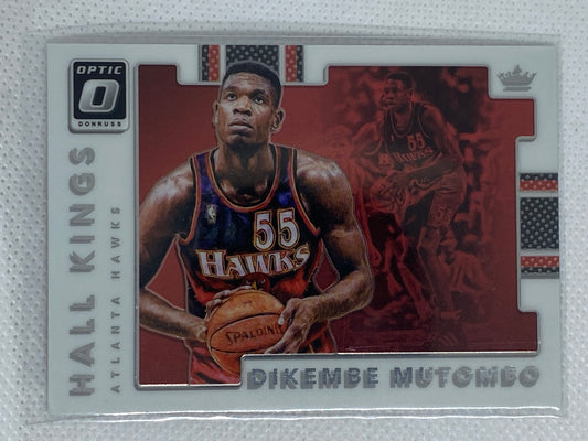 2017-18 Donruss Optic #22 Hall Kings Dikembe Mutombo Hawks