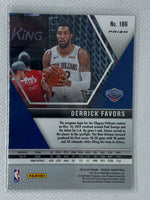 2019-20 Panini Mosaic Mosaic Green #186 Derrick Favors