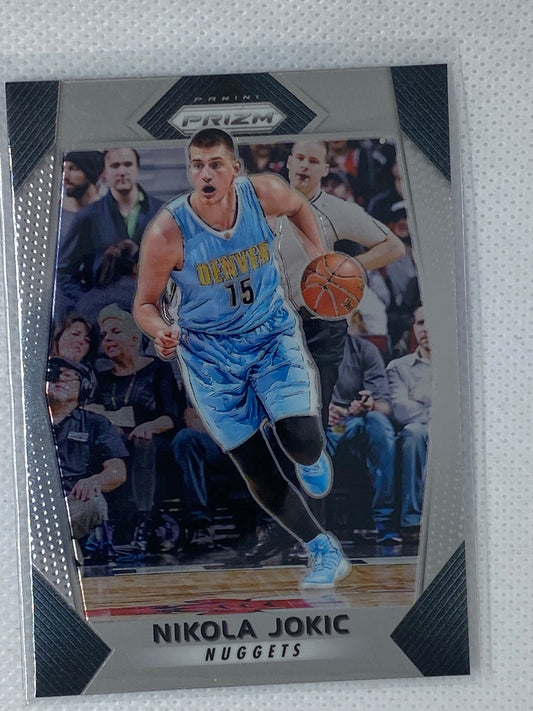 2017-18 Panini Prizm Nikola Jokic #166 Denver Nuggets