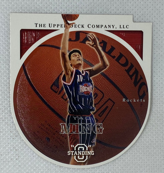 2003-04 Upper Deck Standing O Die-Cut/Embossed Yao Ming #25 HOF 2nd Year