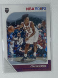 Collin Sexton 2019-20 NBA Hoops Holiday Purple Winter Snowflakes Card #38 Cavaliers