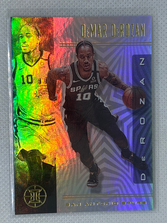 2019-20 Panini Illusions #119 DeMar DeRozan  San Antonio Spurs