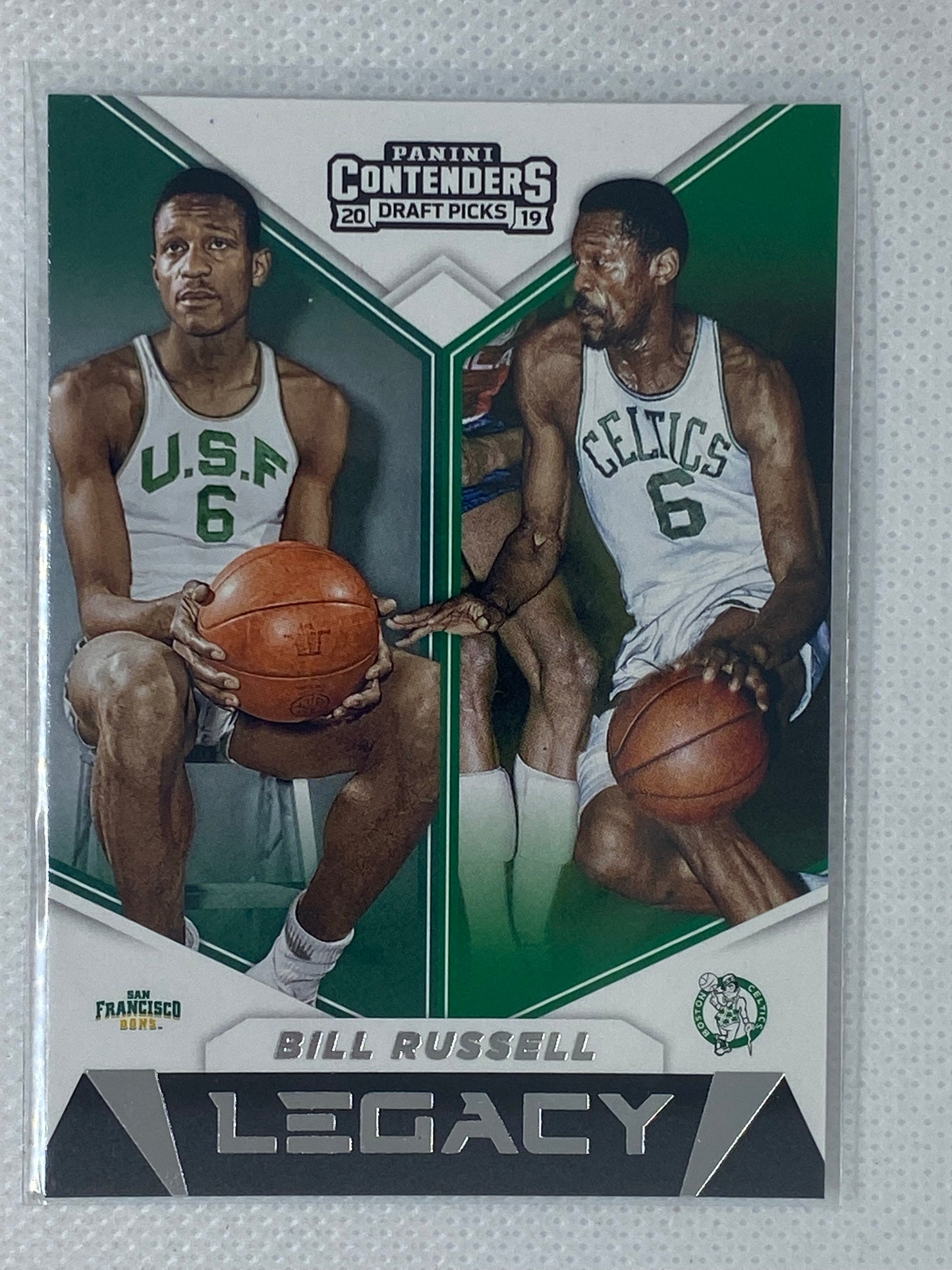 2019-20 Panini Contenders Draft Picks Bill Russell Legacy #7