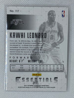 2017-18 Panini Essentials Base Kawhi Leonard #117