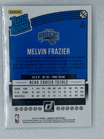 2018-19 Donruss Rated Rookie Melvin Frazier #153 Orlando Magic