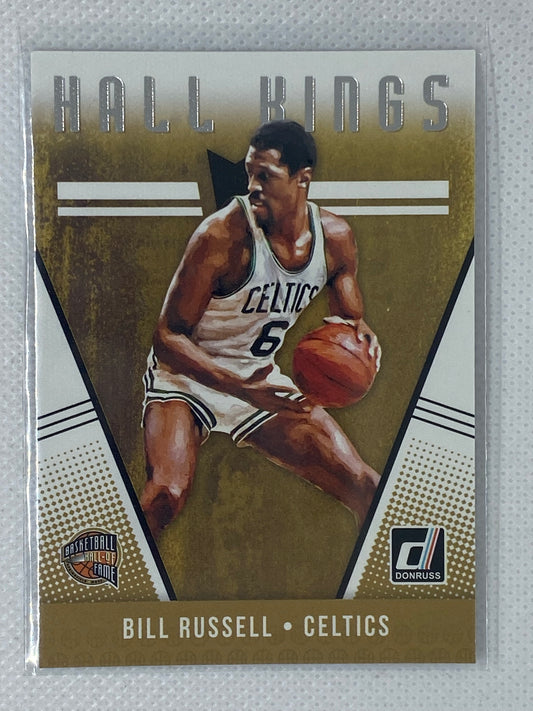 2018-19 Panini Donruss NBA Basketball Hall Kings Bill Russell Celtics Canvas #9