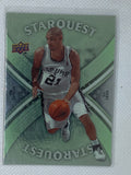 2008-09 Upper Deck Starquest Tim Duncan #SQ-8 San Antonio Spurs HOF