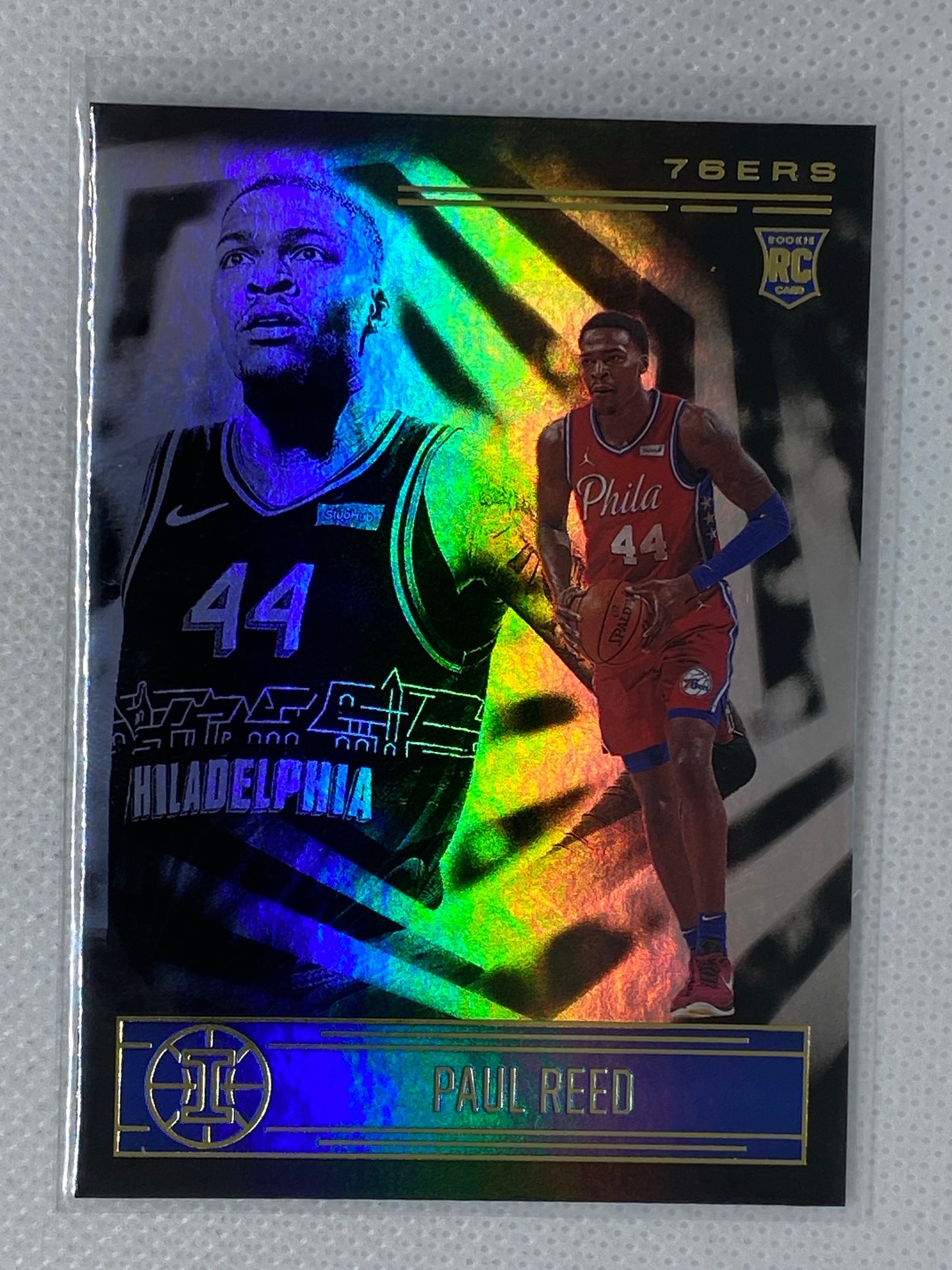 2020-21 Panini Illusions Basketball PAUL REED RC #168 Philadelphia 76ers