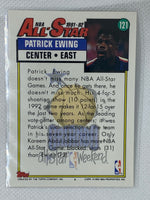 1992 Topps All Star Basketball Card #121 Patrick Ewing New York Knicks