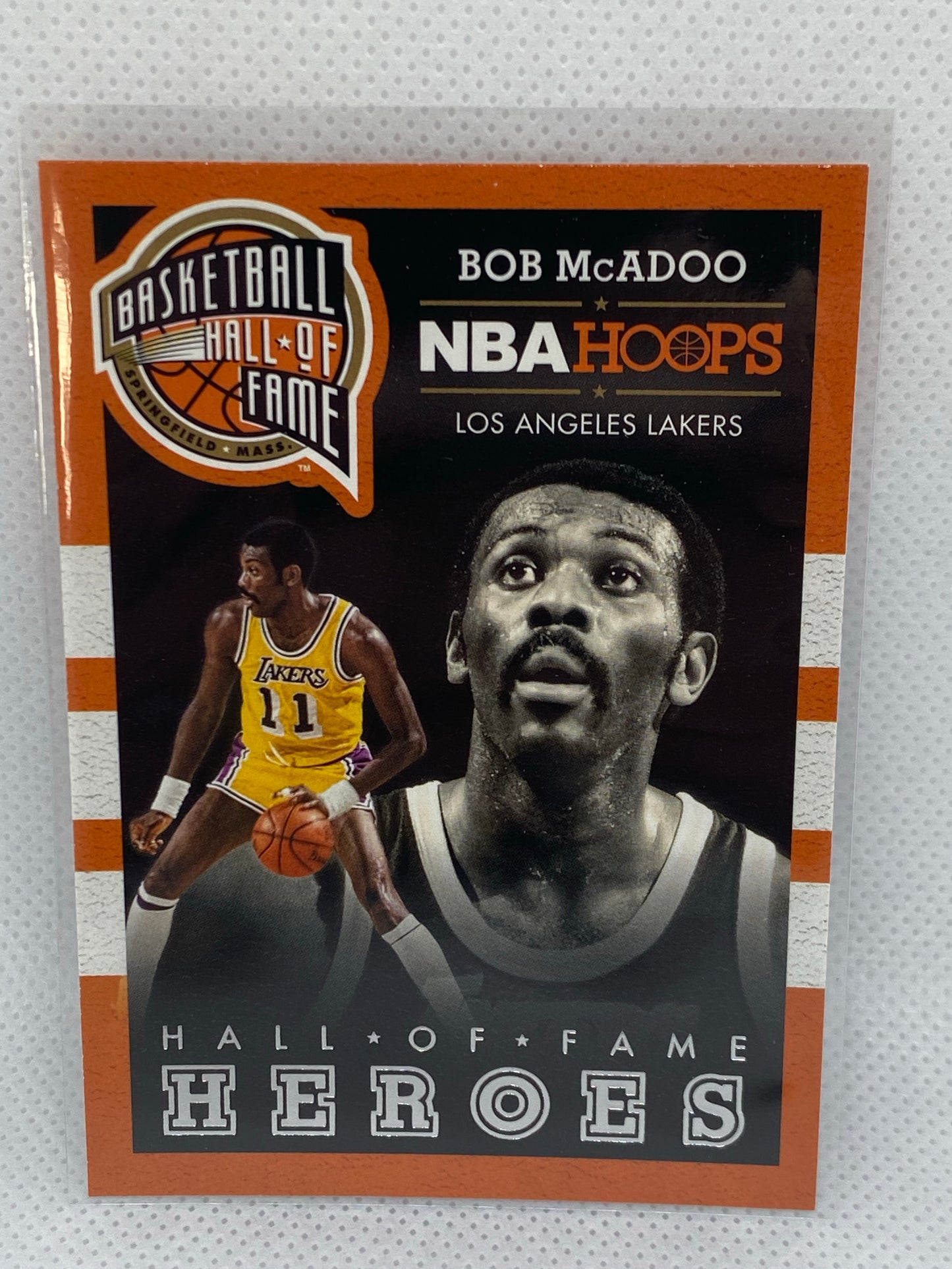 2013-14 Panini Hoops Hall of Fame Heroes #2 Bob Mcadoo