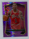 2013-14 Panini Select Purple Pulsar Base #132 Derrick Rose /99