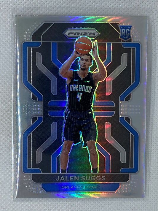 2021-22 Panini Prizm Jalen Suggs RC Silver Prizm #314 Orlando Magic