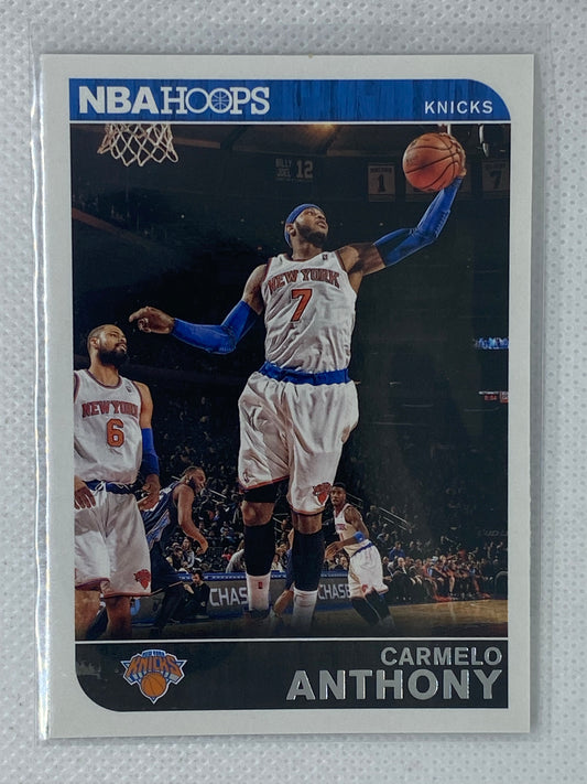 2014-15 NBA Hoops Basketball #119 Carmelo Anthony New York Knicks