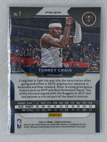 2020-21 Panini Prizm Silver Prizm Torrey Craig Denver Nuggets #7