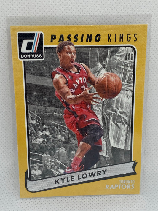 2015-16 PANINI DONRUSS Passing Kings Kyle Lowry Toronto Raptors #30