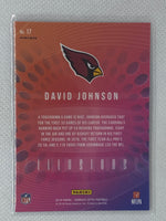 2018 Panini Optic Illusions #17 David Johnson SP