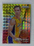 2014-15 Panini Prizm Yellow and Red Mosaic Prizms Steve Nash #102 HOF