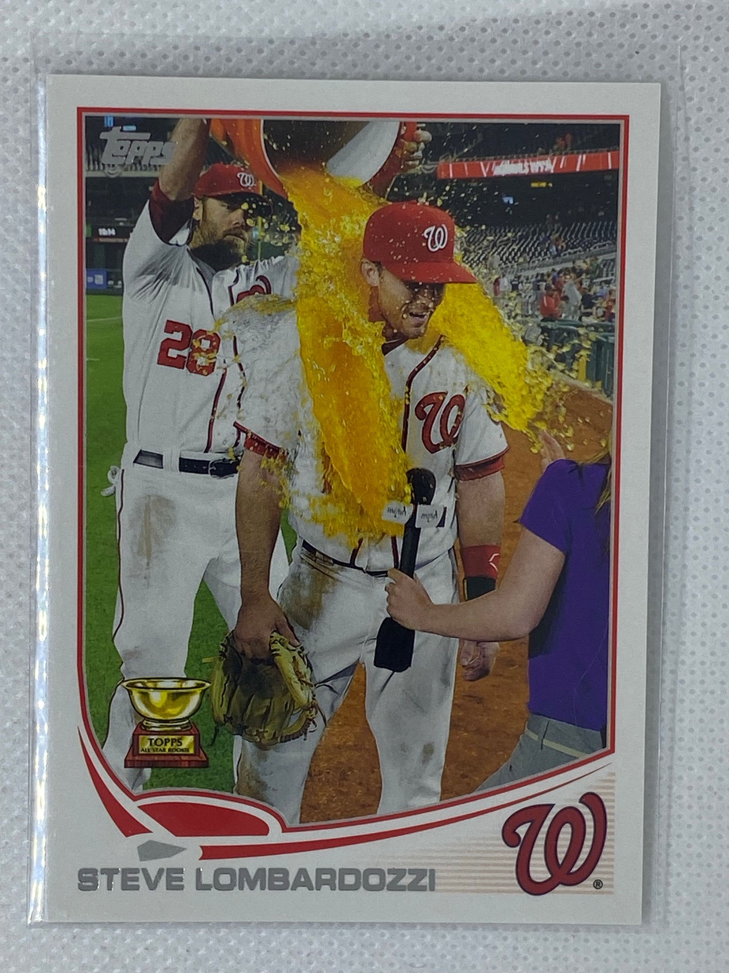 2013 Topps Steve Lombardozzi Washington Nationals #568 All Star Rookie Card